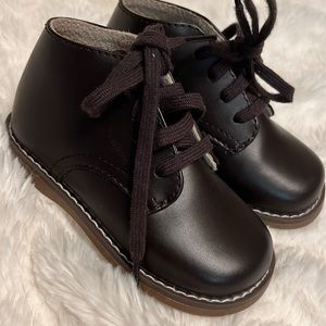 Footmates Chocolate brown size 5